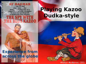 Playing Kazoo Dudka-style - FINAL