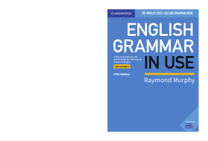 Blue English Grammar in Use Murphy R 2019 5th -394p