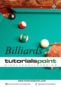 billiards tutorial