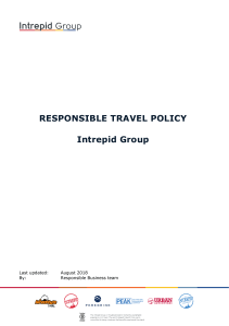 IG Responsible Travel Policy Sep2018 FINAL
