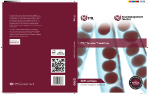 03 - ITIL V3 2011 Service Transition ST