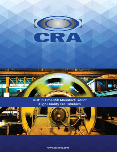 CRA Technical Brochure 2017