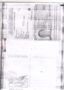 Maxliyo - Notarius tasdiqlagan malumot - Pasport