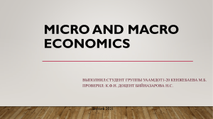 micro and macro economics
