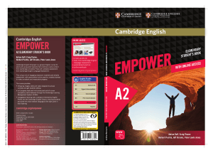 English Empower A2 Students Book