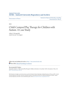 Child-Centered Play Therapy for Children with Autism  A Case Stud