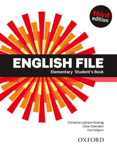 English File 3e - Elementary SB
