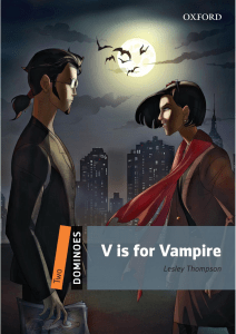 Oxford Dominoes 2 V is for Vampire