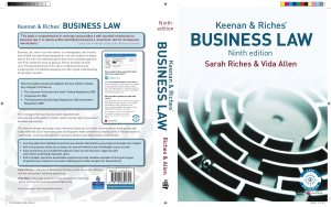 business law book