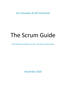 2022 scrum guide