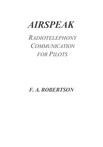 Открыть SkyWay Robertson Airspeak book