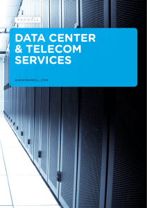 Data Centres - Detailed capability statement