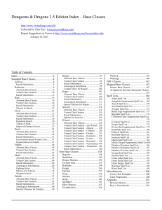 DnD3.5Index-Classes-Base