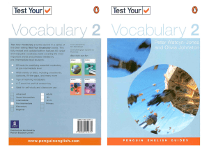 Penguin - Test Your Vocabulary 2 Pre-Int
