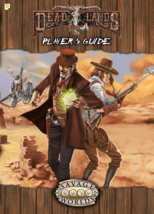Deadlands Savage Worlds Players Guide