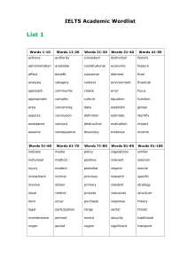 IELTS-academic-wordlist