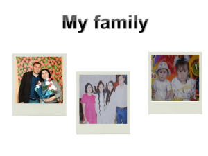 My family