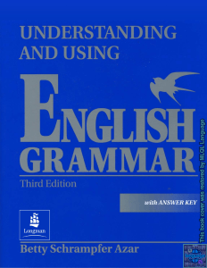 на занятия UNDERSTANDING AND USING ENGLISH GRAMMAR - 3RD ED  2002 Betty Schrampfer Azar