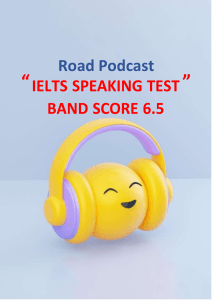 IELTS SPEAKING TEST BAND SCORE 6.5