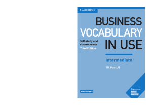 Vocabulary in Use Business 3rd Edition