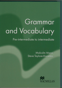 1mann malcolm taylore knowles steve grammar and vocabulary pr