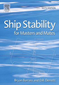 Ship Stability for Masters and Mates Sixth Edition