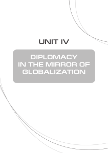 Diplomacy and Globalization