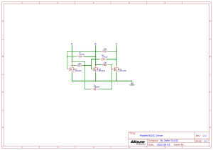 Schematic MOSFET BLDC DRİVER 2022-08-03
