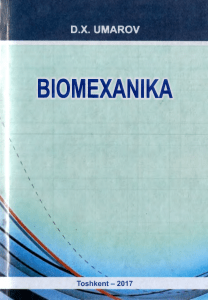 Biomexanika. Umarov. D.X