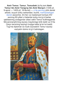 Amir Temur