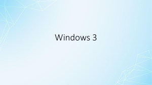 Windows 3