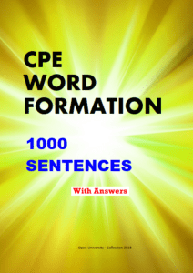 CPE Word Formation
