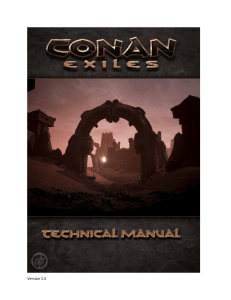 Conan Exiles Technical manual 2020.09.15
