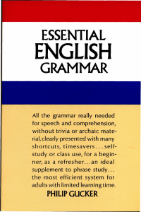 Essential English grammar