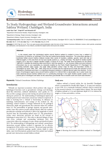 to-study-hydrogeology-and-wetlandgroundwater-interactions-aroundsukhna-wetland-chandigarh-india-2157-7587-1000244
