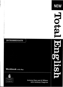 New Total English Intermediate Workbook Book