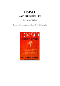 DMSO Nature's Healer