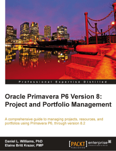 Oracle Primavera P6 Book