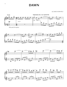 PIANOKAFECOM ноты Dario Marianelli - Down