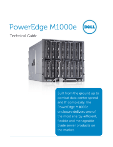 PowerEdge M1000e  Technical Guide