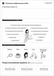 Тетрадь Полезные лайфхаки для учебы