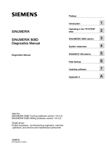 SINUMERIK 808D Diagnostics Manual 201212 eng