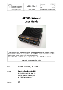 AE300 Wizard Manual