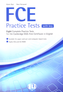FCE Practice Tests-1