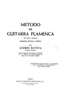 Metodo Flamenca - Batista