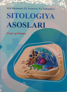 Sitologiya asoslari o‘quv qo‘llanma compressed (1)