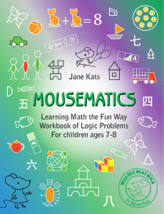Mousematics for children ages 7-8
