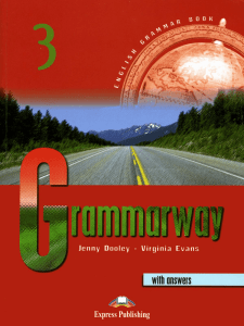 Grammarway3 (with Answers) Jenny Dooley & Virginia Evans