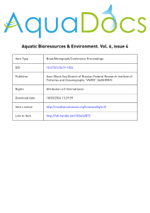 Aquatic Bioresources and Environment vol6 issue4 2023