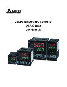 Delta Electronics DT4848 Руководство пользователя   Man